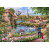 House Of Puzzles 1000 Piece Jigsaw Puzzle - Doggy Paddle