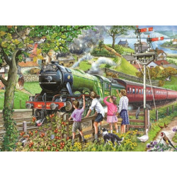 House Of Puzzles 1000 Piece Jigsaw Puzzle - Full Steam Ahead