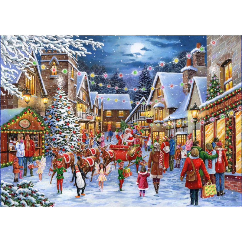 House Of Puzzles 1000 Piece Jigsaw Puzzle - Christmas Parade 2022 Limited Edtion