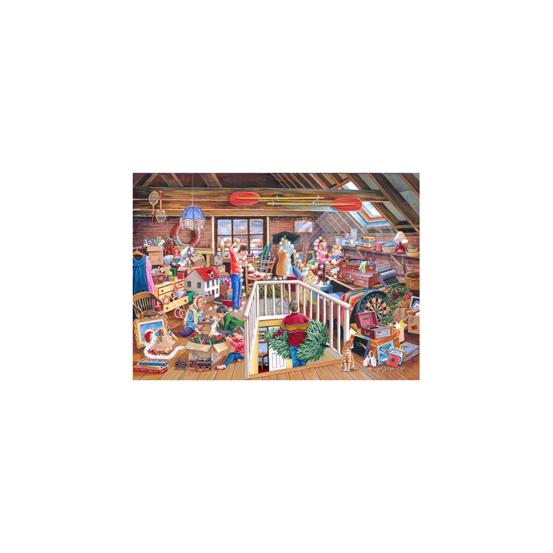 The House Of Puzzles - 1000 Piece Jigsaw Puzzle - Find The Differences No.22 – Find The Baubles