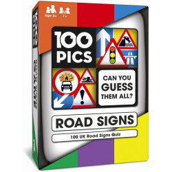 100 Pics Road Signs - Family Flash Card Game