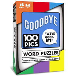 100 Pics Word Puzzles - Family Flash Card Game
