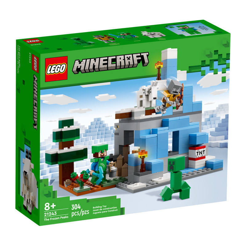 Lego Minecraft 21243 The Frozen Peaks