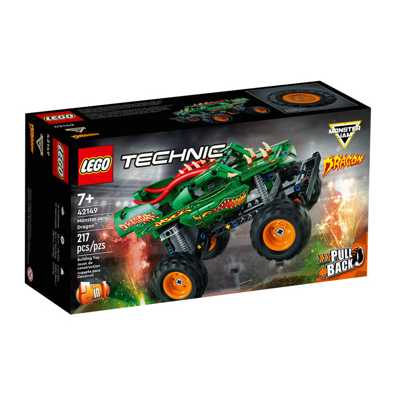 Lego Technic Monster Jam Dragon 42149