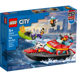 Lego City Fire Rescue Boat 60373