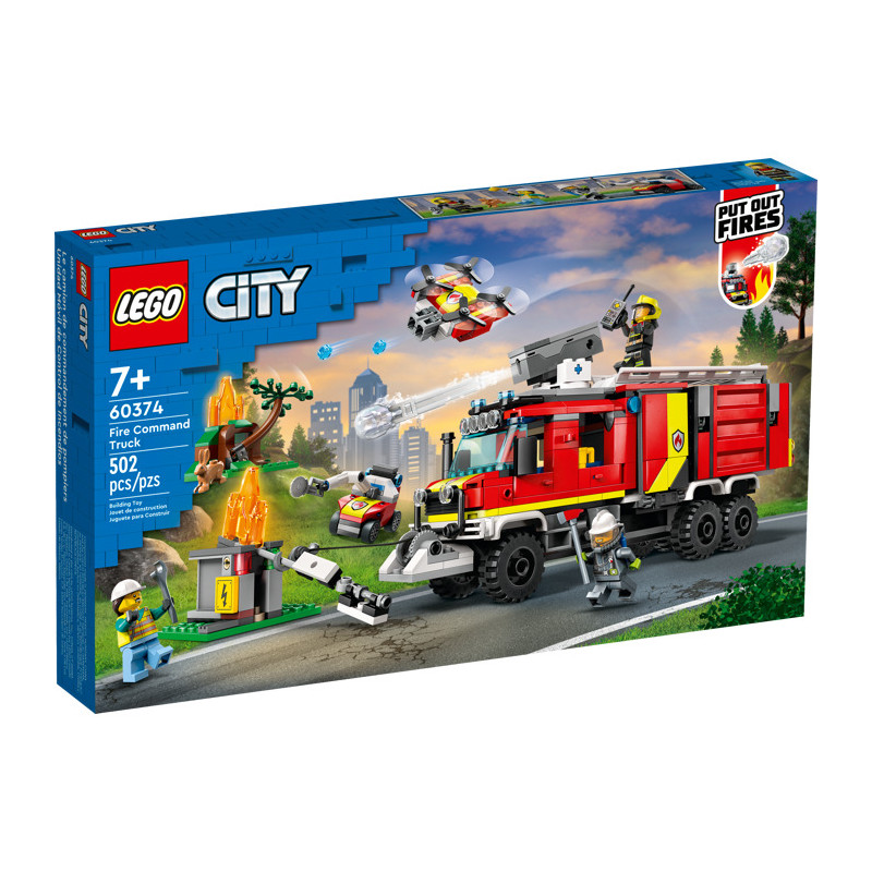 Lego City Fire Command Truck 60374