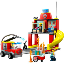 Lego City Fire Station And Fire Engine 60375