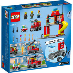 Lego City Fire Station And Fire Engine 60375