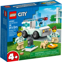 Lego City Vet Van Rescue 60382