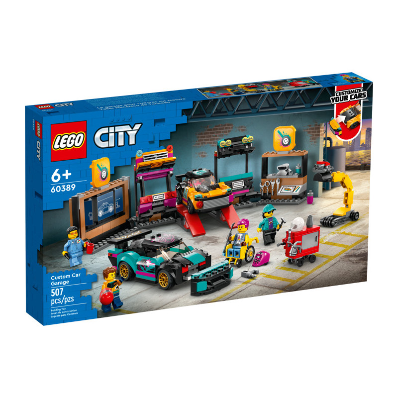 Lego City Custom Car Garage 60389