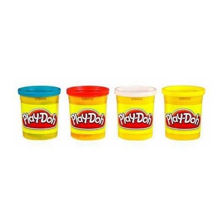 Play-Doh 4 Tubs Of Colour