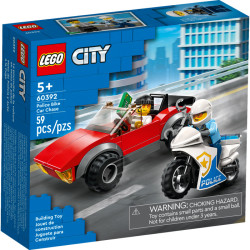 Lego City Police Bike Car Chase 60392