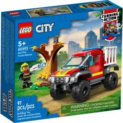 Lego City 4x4 Fire Truck Rescue 60393