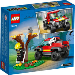 Lego City 4x4 Fire Truck Rescue 60393