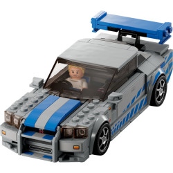 Lego Speed Champions 2 Fast 2 Furious Nissan Skyline Gt-R (R34) 76917