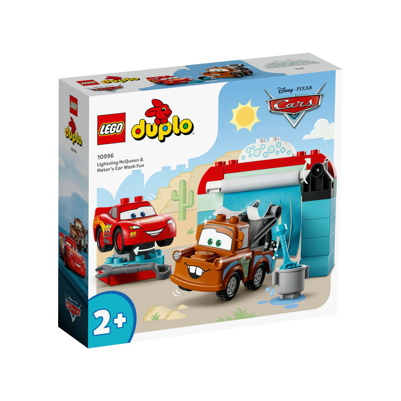Lego Duplo Lightning Mcqueen & Mater's Car Wash 10996