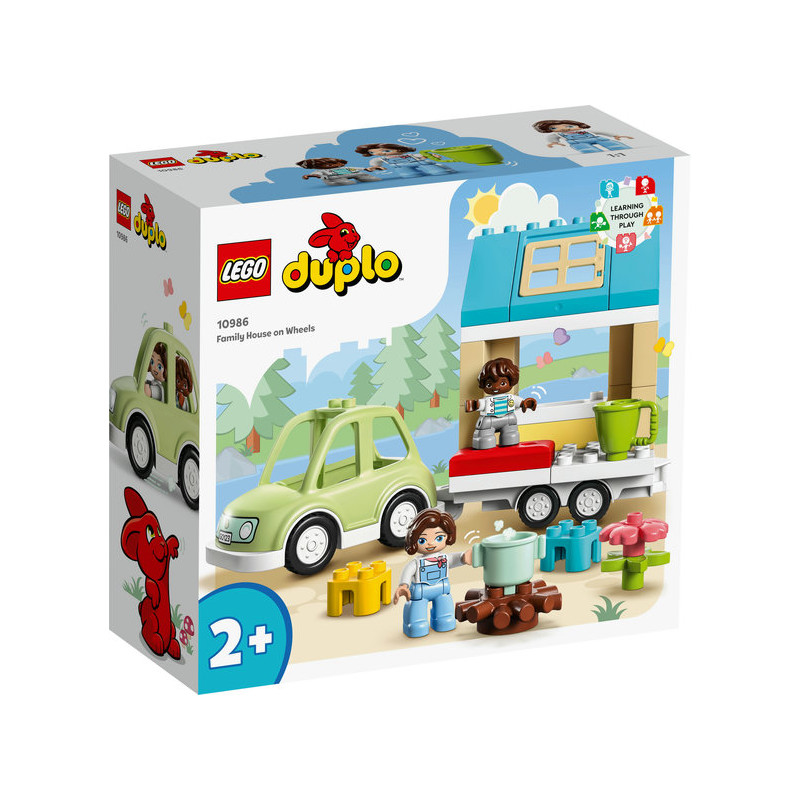 Lego Duplo Family House On Wheels 10986