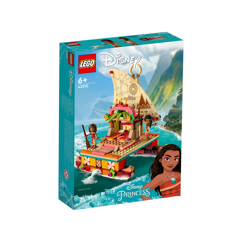 Lego Disney Moana's Wayfinding Boat 43210