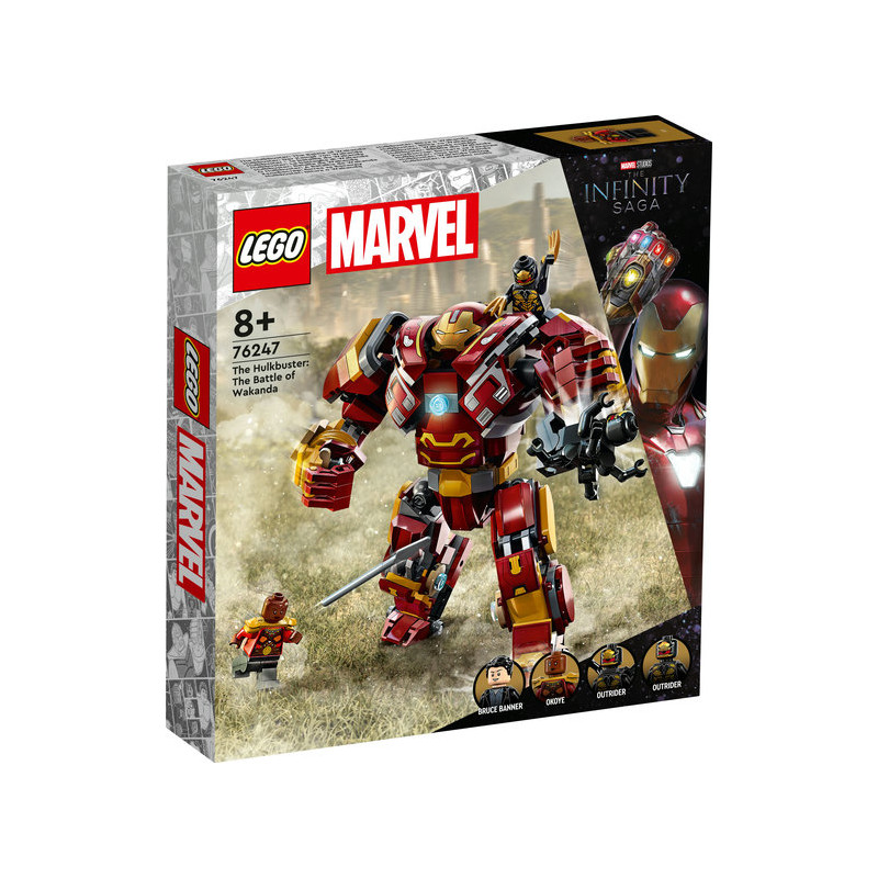 Lego Marvel The Hulkbuster: The Battle Of Wakanda 76247