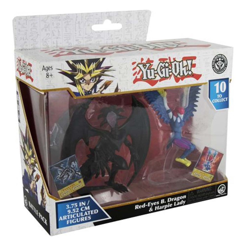 Yu-Gi-Oh 2 Figure Battle Pack Red-Eyes Black Dragon & Harpie Lady Yu-Gi-Oh 2 Figure Battle Pack Red-Eyes Black Dragon & Harpie Lady