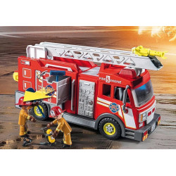 Playmobil Fire Truck 71233 City Action Rescue 86 Piece Set