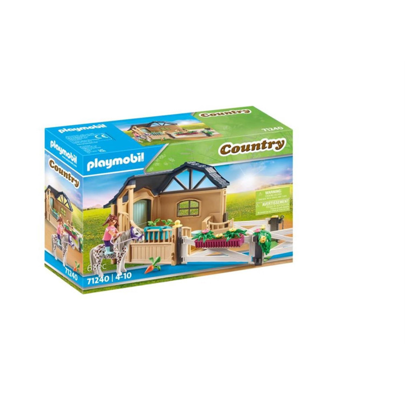 Playmobil stable extension pony farm