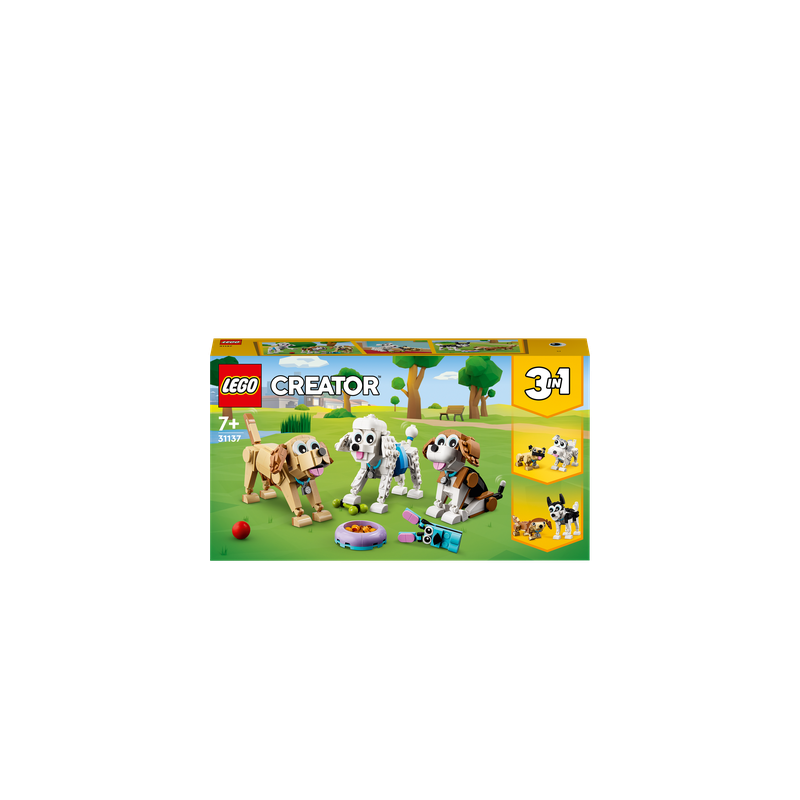 Lego Creator 3 In 1 Adorable Dogs 31137