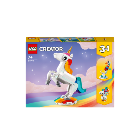 Lego Creator 3 In 1 Magical Unicorn 31140
