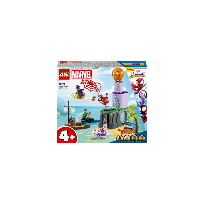 Lego Spidey Team Spidey At Green Goblin's Lighthouse 10790