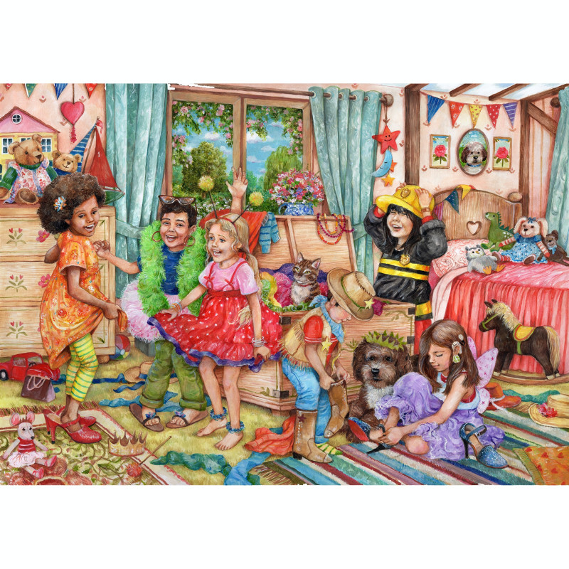 Gibsons - Fancy Dress Fun (Debbie Cook) - 500 Piece Jigsaw Puzzle