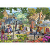 Gibsons Boarding The Bus (Steve Crisp) 1000 Piece Jigsaw Puzzle