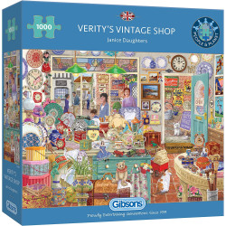 Gibsons Verity's Vintage Shop(Janice Daughters) 1000 Piece Jigsaw Puzzle