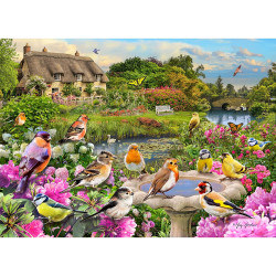Gibsons Birdsong By The Stream (Greg Giordano ) 1000 Piece Jigsaw Puzzle