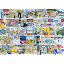 Gibsons Bright Lights & Big Cities (Val Goldfinch) 1000 Piece Jigsaw Puzzle