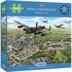 Gibsons Wings Over Windsor 250 Extra Large Jigsaw Puzzle