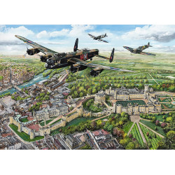 Gibsons Wings Over Windsor 250 Extra Large Jigsaw Puzzle