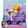 Gabby’s Dollhouse Carlita Car With Pandy Paws Collectible Figure