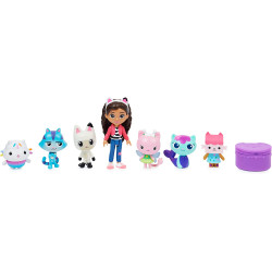 Gabby’s Dollhouse Deluxe Figure Gift Set With 7 Toy Figures And Surprise Accessory