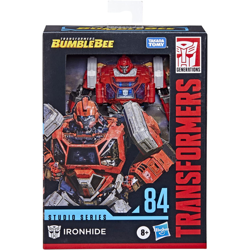 Transformers Toys Studio Series 84 Deluxe Transformers: Bumblebee Ironhide Action Figure