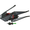 Star Wars Mission Fleet Steller Class Kylo The Whisper 2.5-Inch-Scale Action Figure And Vehicle Set