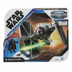 Star Wars Mission Fleet Stellar Class Moff Gideon Outland Tie Fighter 2.5-Inch-Scale Action Figure And Vehicle Set
