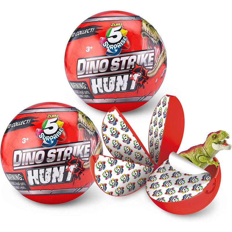 5 Surprise - Dino Strike Hunt Assortment By Zuru ( 1 Capsule Supplied)