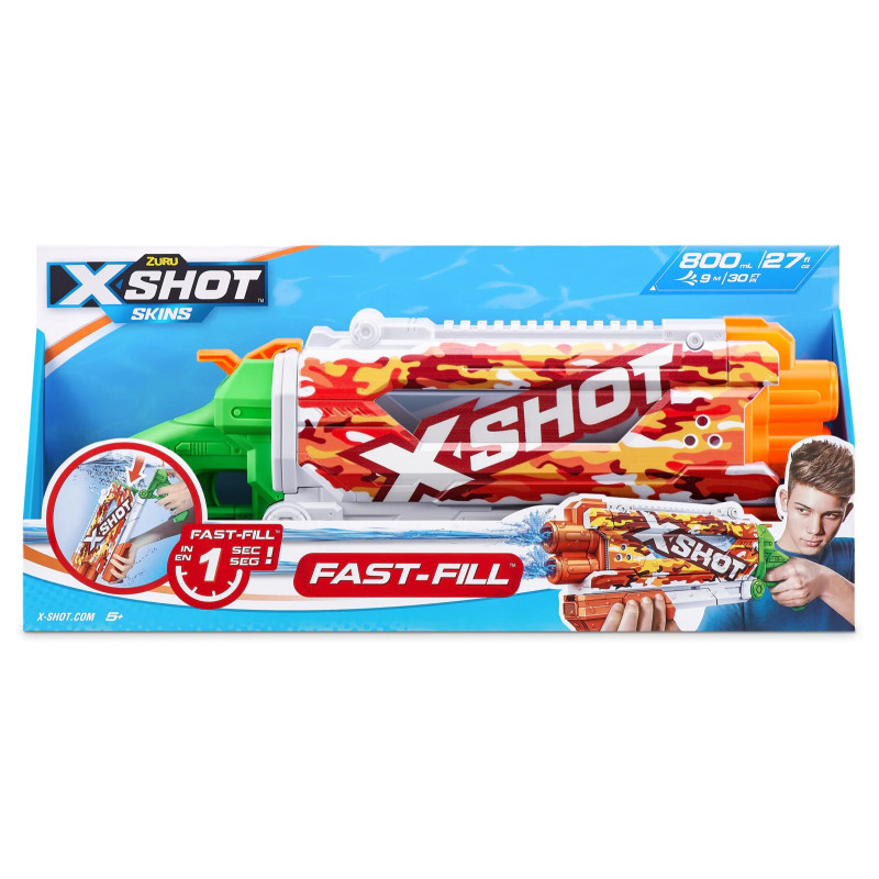 Zuru: X-Shot Skins - Fast-Fill Pump Action Water Blaster