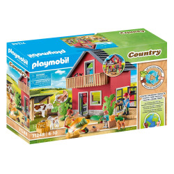 Playmobil Farmhouse With Outdoor Area 71248