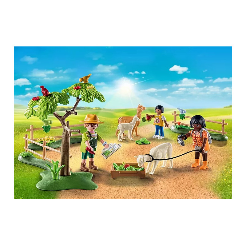 Playmobil Farm Alpaca Walk 71251