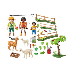 Playmobil Farm Alpaca Walk 71251