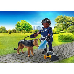 Playmobil Specials Policeman With Dog 71162