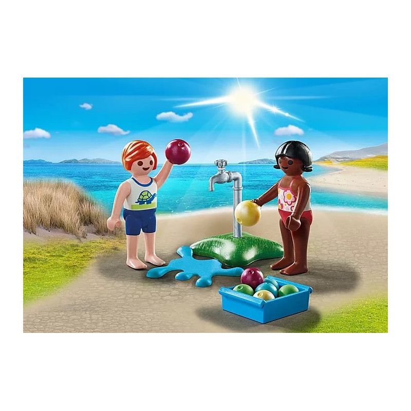 Playmobil Special Plus Children With Water Balloons 71166