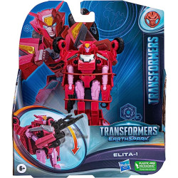 Transformers Toys Earthspark Warrior Class Elita-1
