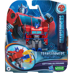 Transformers Toys Earthspark Warrior Class Optimus Prime